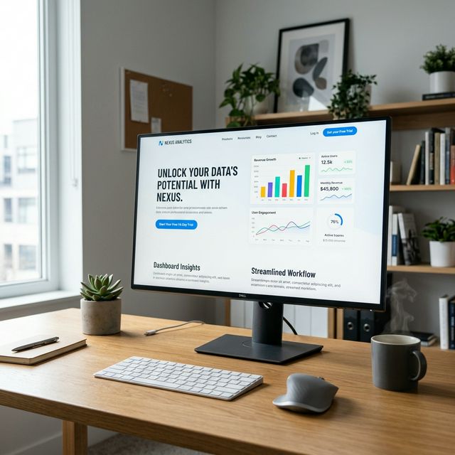 SaaS Landing Page